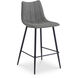 Alibi 37 inch Grey Counter Stool